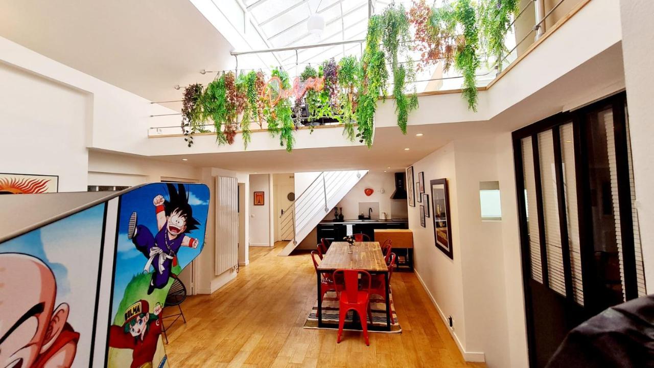 Loft Familial Au Coeur De Paris Avec Clim, Arcade Et Baby-Foot Proche Republique Et Canal St Martin Buitenkant foto
